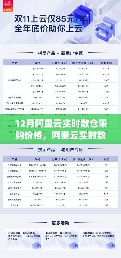 阿里云实时数仓年终大促揭秘,独家优惠,揭秘12月采购价格!